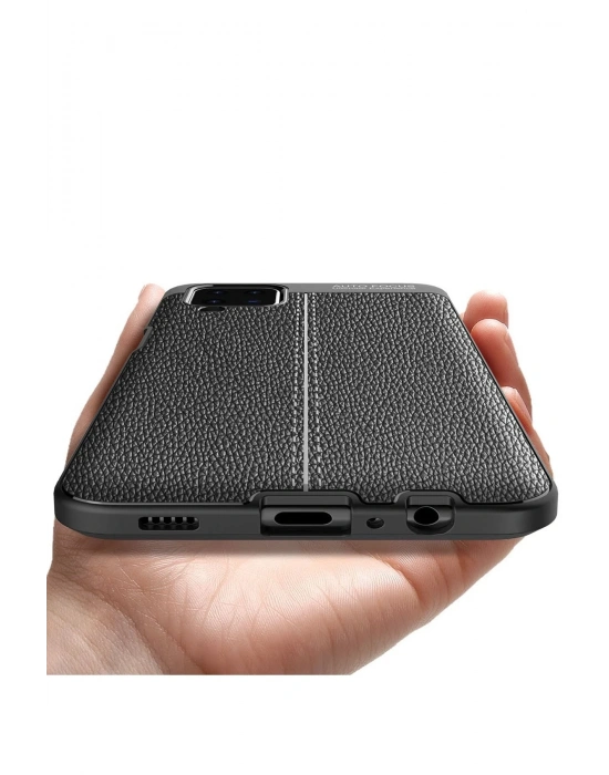 Newface Samsung Galaxy A12 Kılıf Auto Focus Kapak - Kırmızı