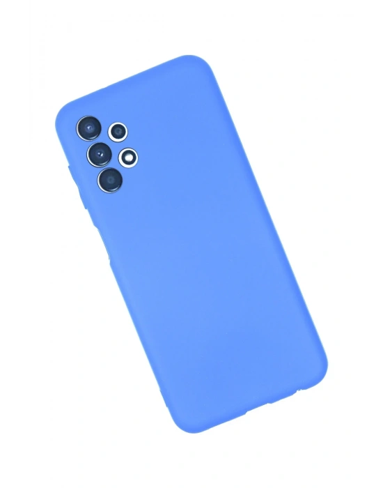 Newface Samsung Galaxy A13 4G Kılıf First Silikon - Mavi
