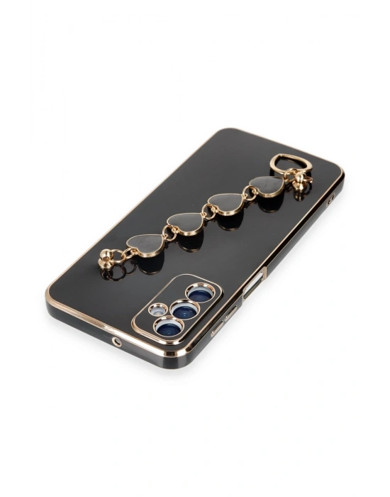 Newface Samsung Galaxy A14 4G Kılıf Esila Silikon - Siyah