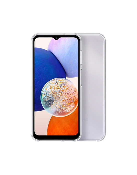 Newface Samsung Galaxy A14 4G Kılıf Lüx Şeffaf Silikon