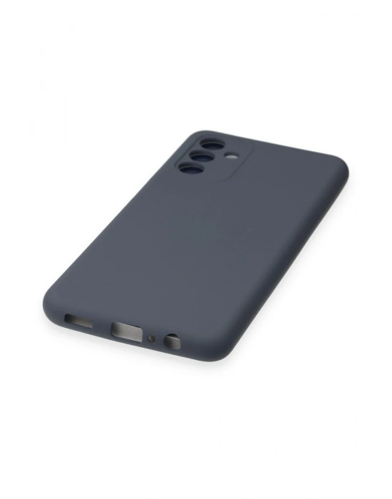 Newface Samsung Galaxy A14 4G Kılıf Nano içi Kadife Silikon - Gri