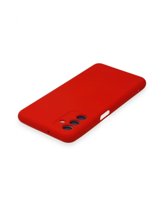 Newface Samsung Galaxy A14 4G Kılıf Nano içi Kadife Silikon - Kırmızı