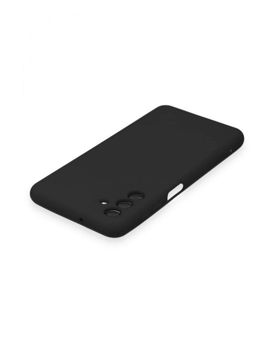 Newface Samsung Galaxy A14 4G Kılıf Nano içi Kadife Silikon - Siyah