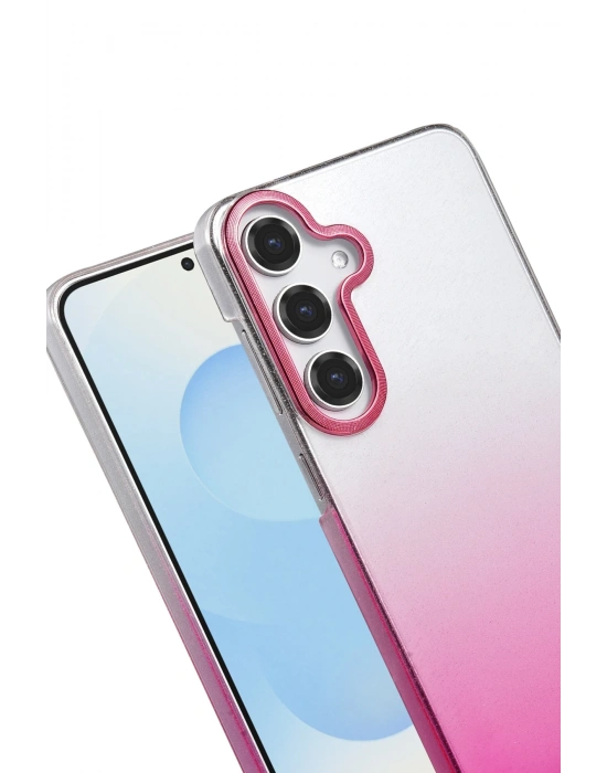 Newface Samsung Galaxy A15 4G Glossy Kapak - Pembe