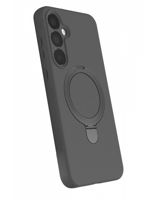 Newface Samsung Galaxy A15 4G Regal Magsafe Standlı Kapak - Titan Gri