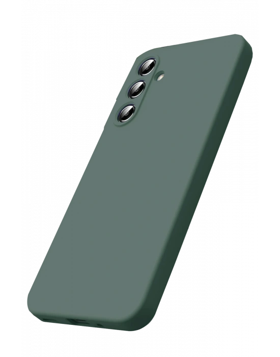 Newface Samsung Galaxy A17 5G First Silikon - Koyu Yeşil