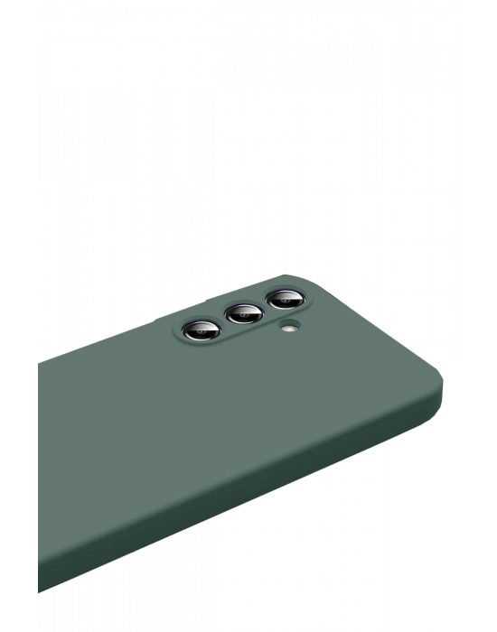 Newface Samsung Galaxy A17 5G First Silikon - Koyu Yeşil