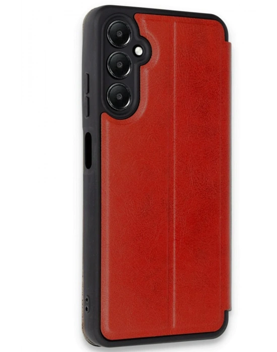 Newface Samsung Galaxy A17 5G Flip Cover - Kırmızı