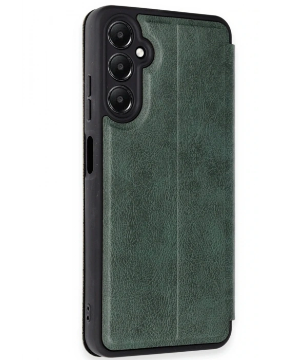 Newface Samsung Galaxy A17 5G Flip Cover - Yeşil