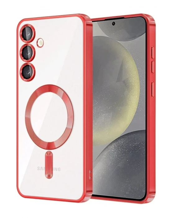 Newface Samsung Galaxy A17 5G Kross Magneticsafe Kapak - Kırmızı