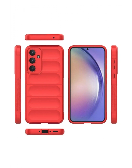 Newface Samsung Galaxy A17 5G Optimum Silikon - Kırmızı