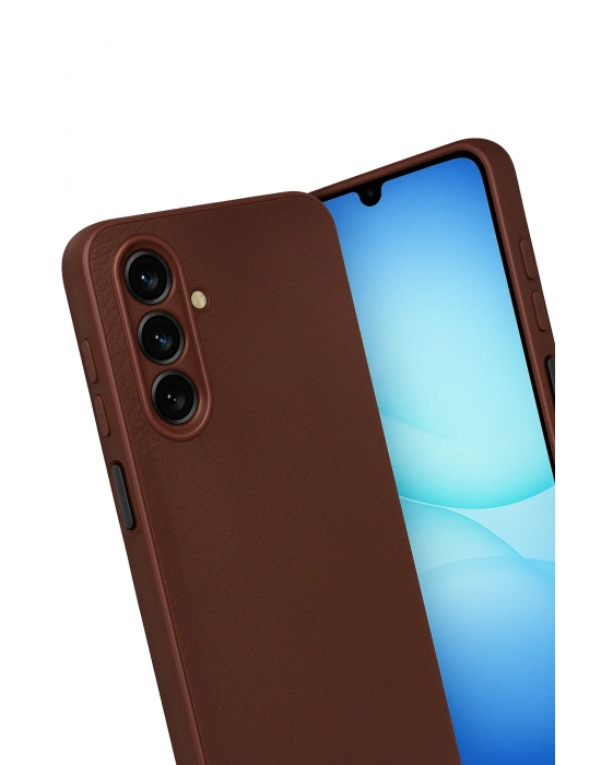 Newface Samsung Galaxy A17 5G Thermax Silikon Kılıf - Bordo