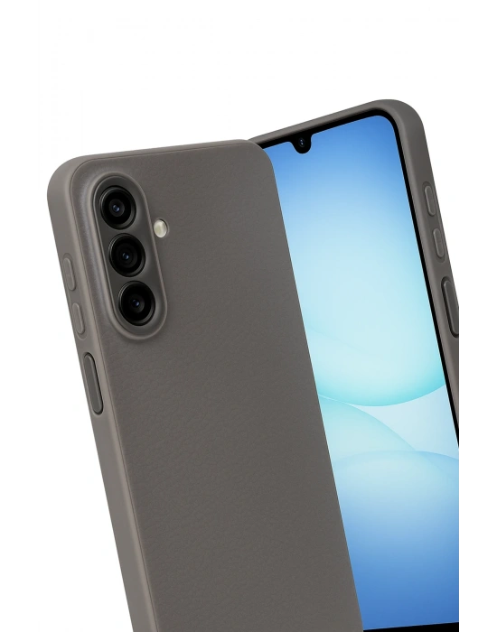 Newface Samsung Galaxy A17 5G Thermax Silikon Kılıf - Gri