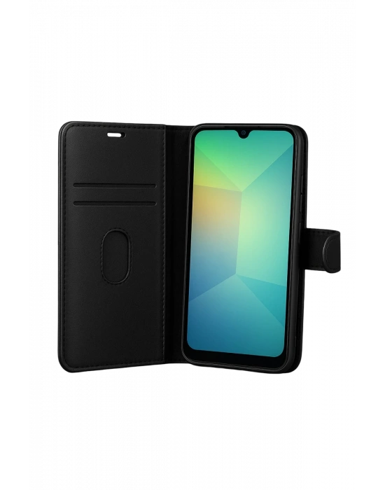 Newface Samsung Galaxy A17 5G Trend S Plus Kapaklı Kılıf - Siyah