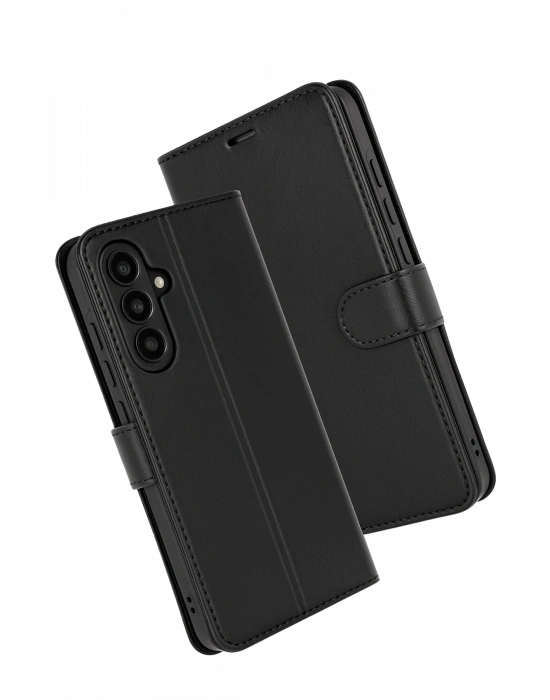 Newface Samsung Galaxy A17 5G Trend S Plus Kapaklı Kılıf - Siyah