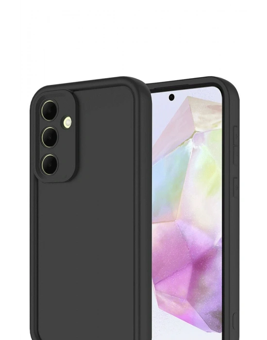 Newface Samsung Galaxy A17 5G Viera Silikon - Siyah