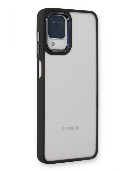 Newface Samsung Galaxy A22 Kılıf Dora Kapak - Siyah