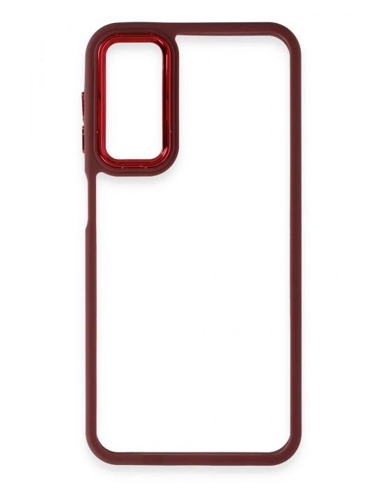 Newface Samsung Galaxy A24 4G Kılıf Dora Kapak - Kırmızı