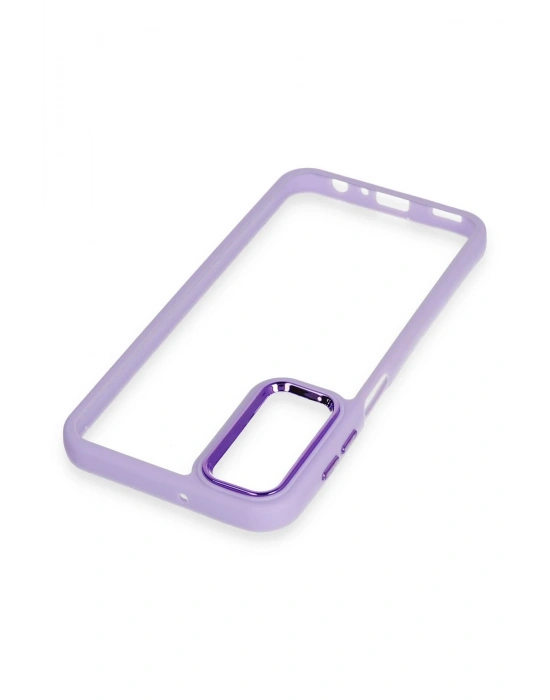 Newface Samsung Galaxy A24 4G Kılıf Dora Kapak - Lila