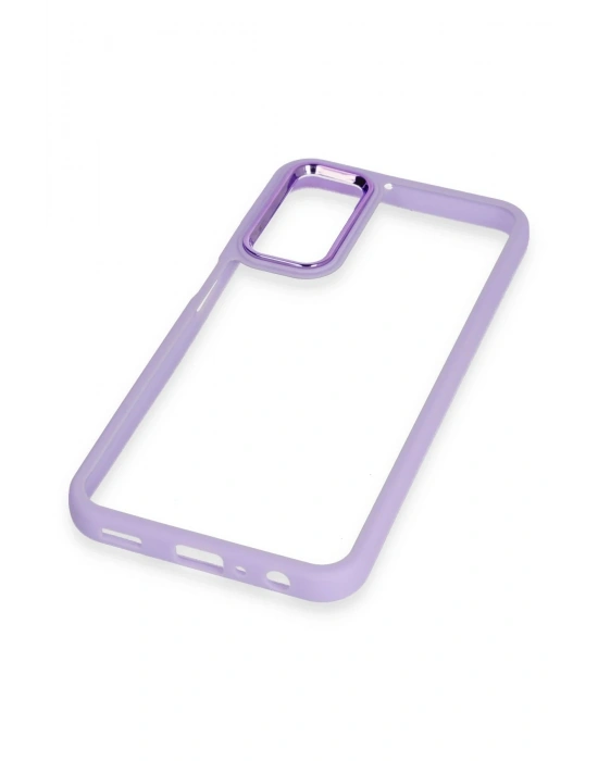 Newface Samsung Galaxy A24 4G Kılıf Dora Kapak - Lila