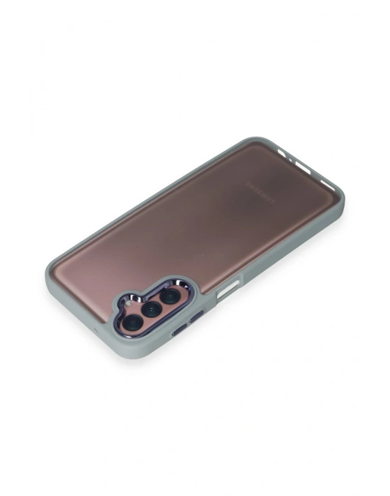 Newface Samsung Galaxy A24 4G Kılıf Dora Kapak - Sierra Blue