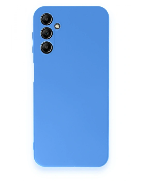 Newface Samsung Galaxy A24 4G Kılıf First Silikon - Mavi
