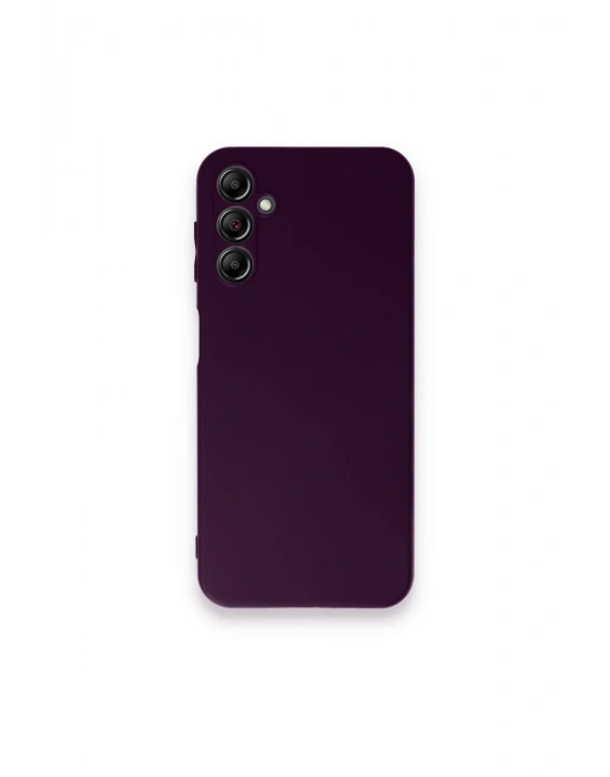 Newface Samsung Galaxy A24 4G Kılıf First Silikon - Mor