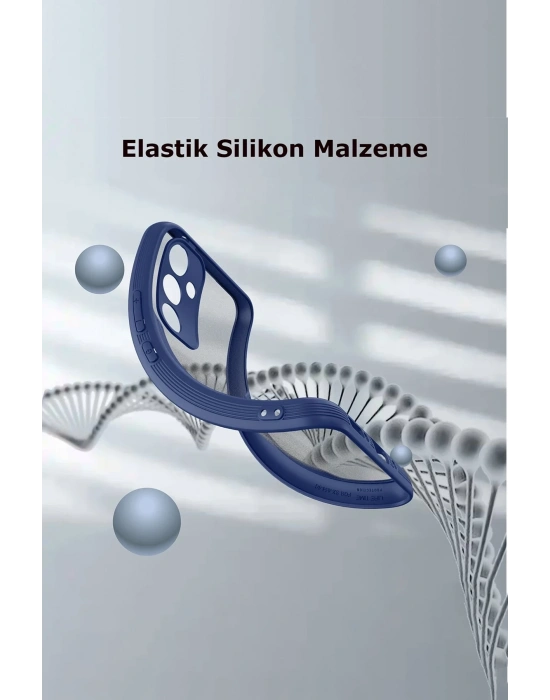 Newface Samsung Galaxy A24 4G Kılıf Platin Silikon - Yeşil