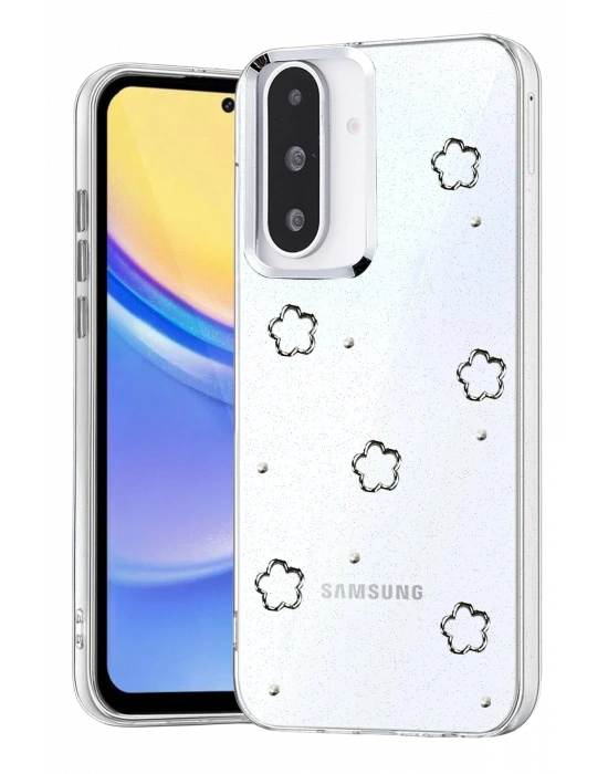 Newface Samsung Galaxy A26 Fiyonk Desenli Kapak - Desen 2