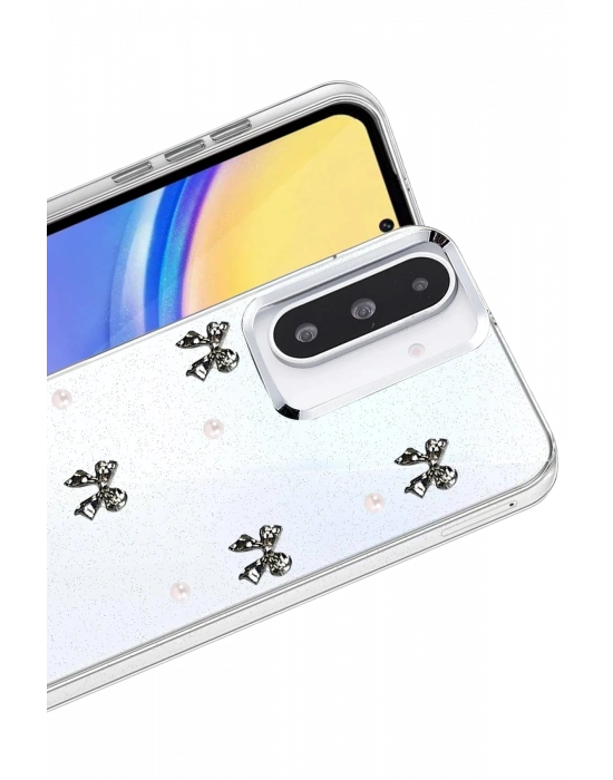 Newface Samsung Galaxy A26 Fiyonk Desenli Kapak - Desen 8