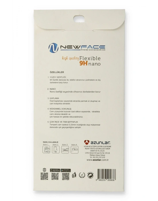 Newface Samsung Galaxy A33 5G 6D Mat Seramik Hayalet Nano Ekran Koruyucu