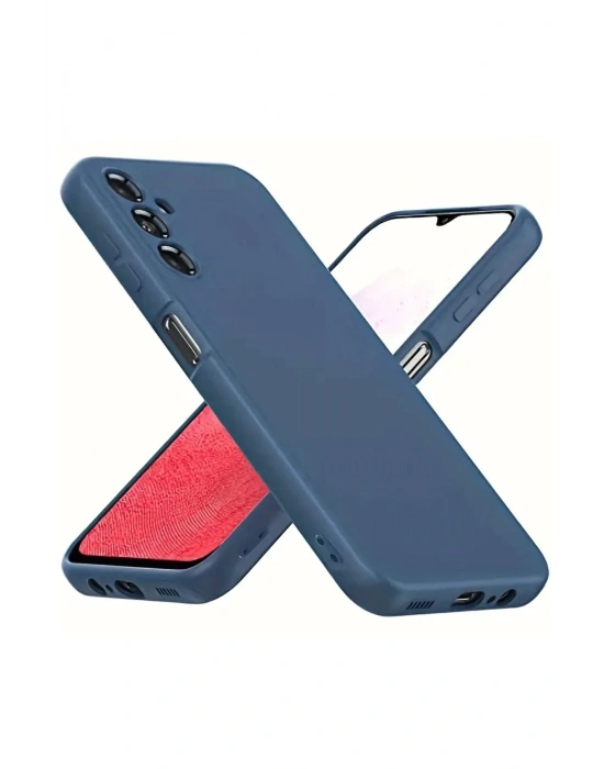 Newface Samsung Galaxy A34 5G Kılıf First Silikon - Lacivert