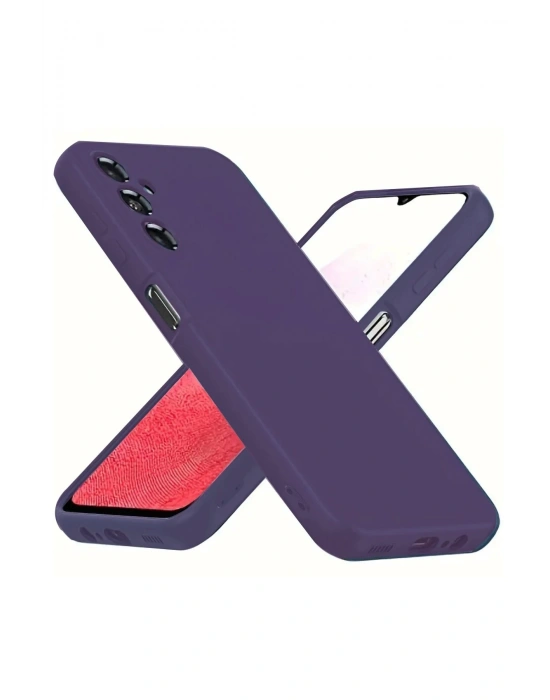 Newface Samsung Galaxy A34 5G Kılıf First Silikon - Mor