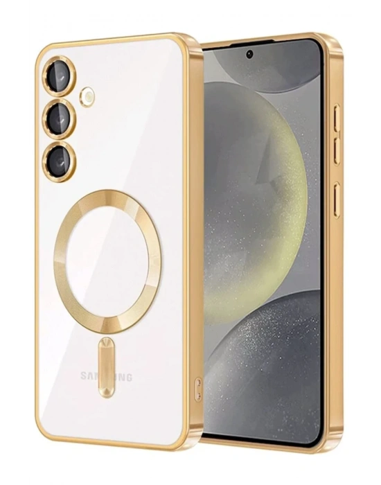 Newface Samsung Galaxy A35 5G Kross Magneticsafe Kapak - Gold