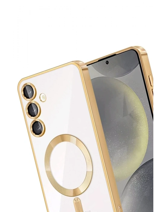 Newface Samsung Galaxy A36 Kross Magneticsafe Kapak - Gold