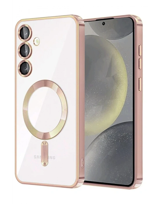 Newface Samsung Galaxy A36 Kross Magneticsafe Kapak - Rose