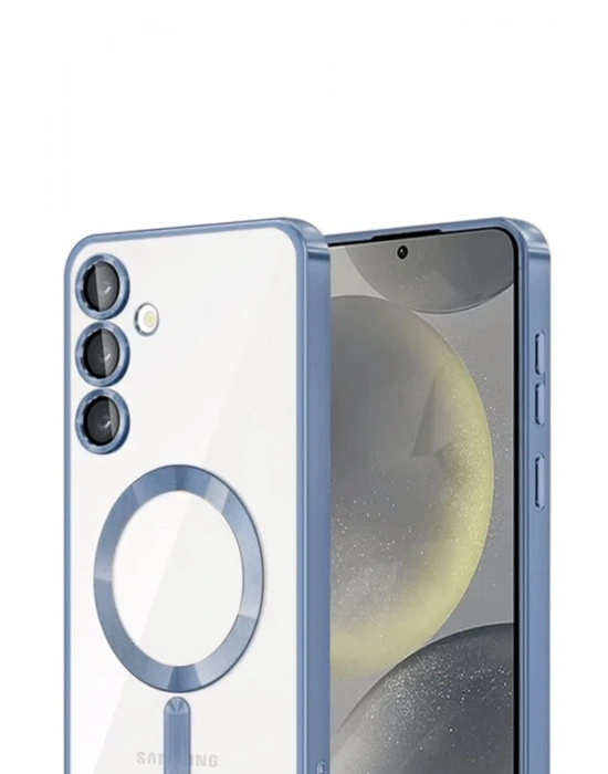 Newface Samsung Galaxy A36 Kross Magneticsafe Kapak - Sierra Blue