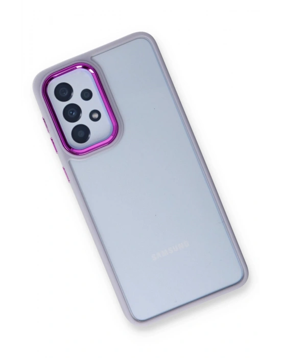 Newface Samsung Galaxy A53 5G Kılıf Dora Kapak - Lila