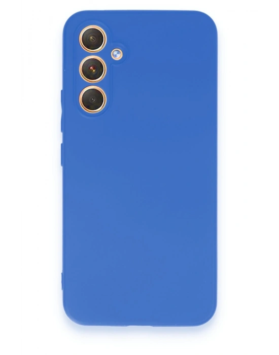 Newface Samsung Galaxy A54 5G Kılıf First Silikon - Mavi