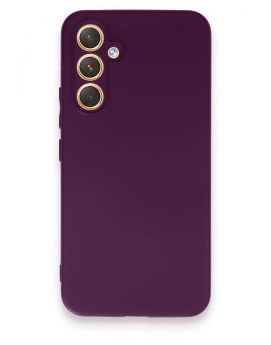 Newface Samsung Galaxy A54 5G Kılıf First Silikon - Mor