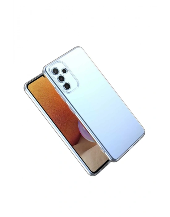 Newface Samsung Galaxy A54 5G Kılıf Lüx Şeffaf Silikon