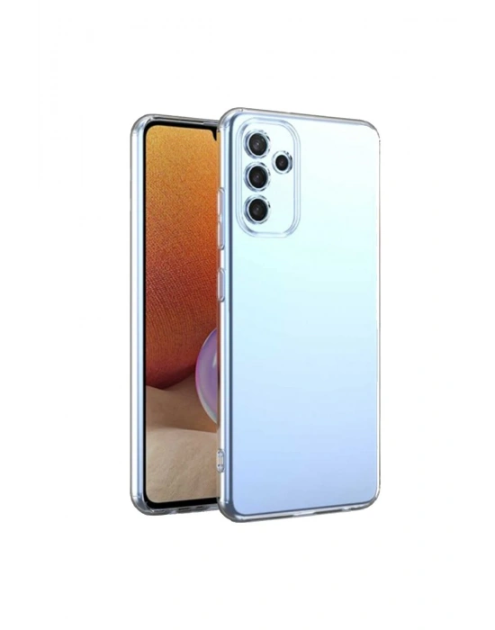 Newface Samsung Galaxy A54 5G Kılıf Lüx Şeffaf Silikon