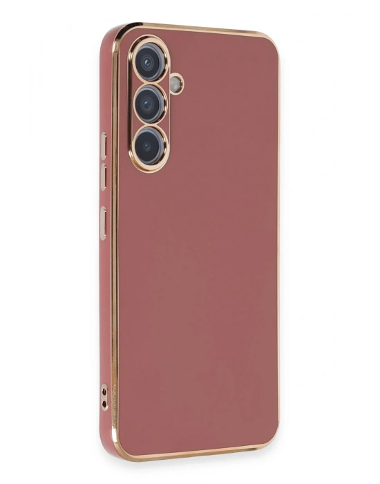 Newface Samsung Galaxy A54 5G Kılıf Volet Silikon - Kırmızı