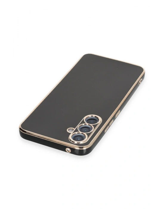 Newface Samsung Galaxy A54 5G Kılıf Volet Silikon - Siyah