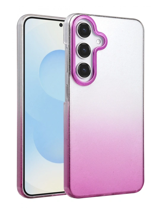 Newface Samsung Galaxy A55 5G Glossy Kapak - Siyah