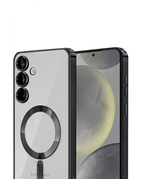 Newface Samsung Galaxy A56 Kross Magneticsafe Kapak - Siyah