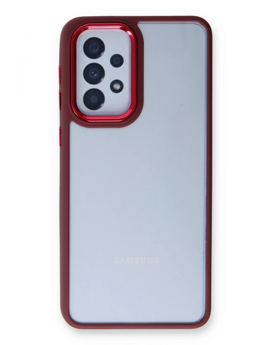 Newface Samsung Galaxy A73 5G Kılıf Dora Kapak - Kırmızı