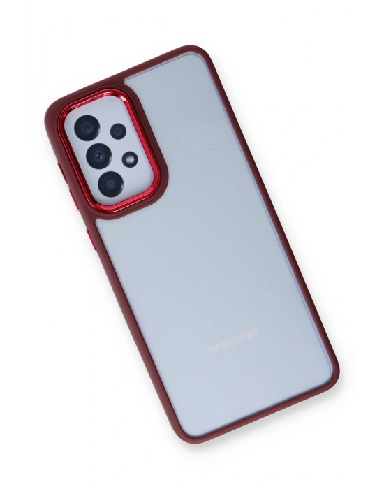 Newface Samsung Galaxy A73 5G Kılıf Dora Kapak - Kırmızı