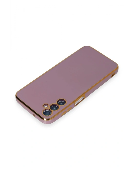 Newface Samsung Galaxy M14 5G Kılıf Volet Silikon - Mor