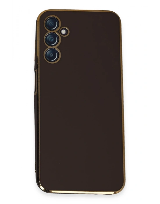 Newface Samsung Galaxy M14 5G Kılıf Volet Silikon - Siyah